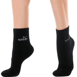 Bavlněné ponožky s bodovou turmalínovou vrstvou