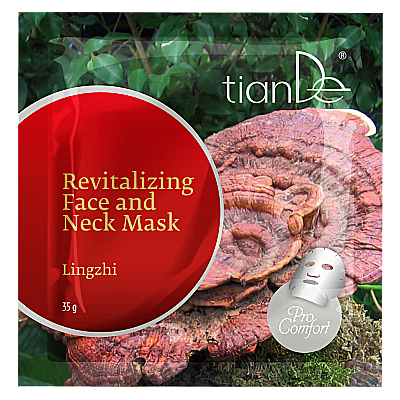 Revitalizující maska na obličej a krk  Lingzhi 35 g