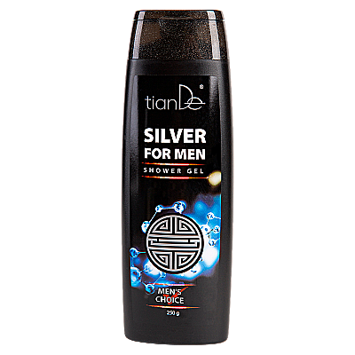Pánský sprchový gel se stříbrem 250 g