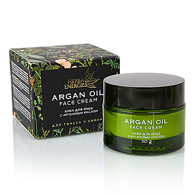 Pleťový krém s arganovým olejem Herbal Energies, 50g