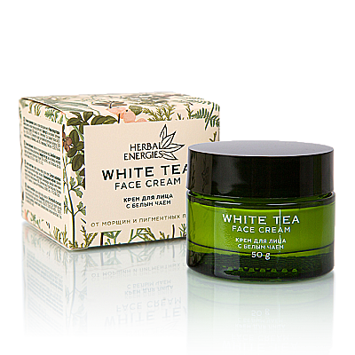 Pleťový krém s bílým čajem Herbal Energies, 50g