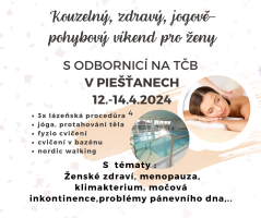 Wellness pobyt v Piešťanech 4/2024